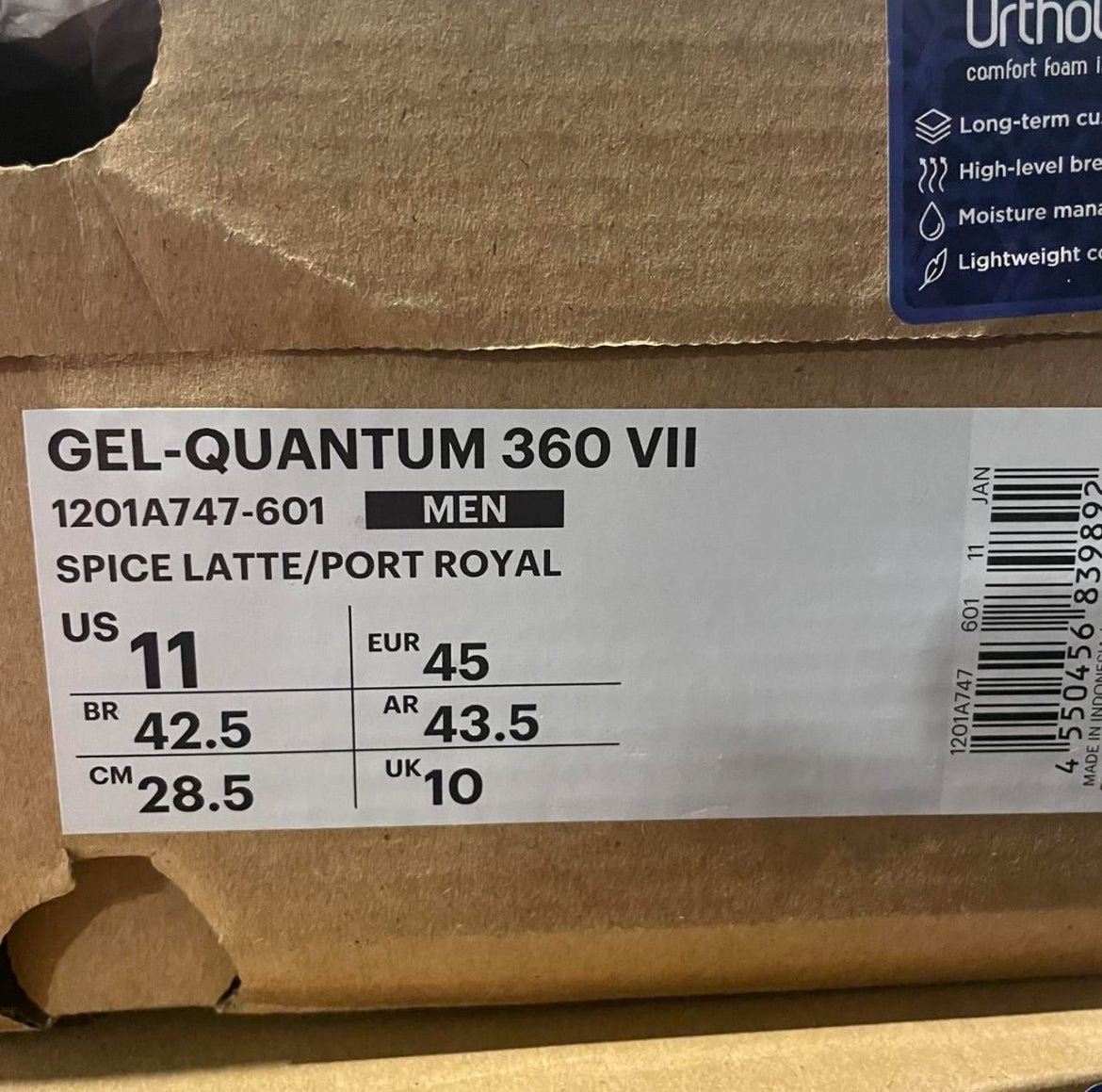 1201A747-601 Asics Gel Quantum 360 VII ‘Spice Latte Port Royal’ (2022)