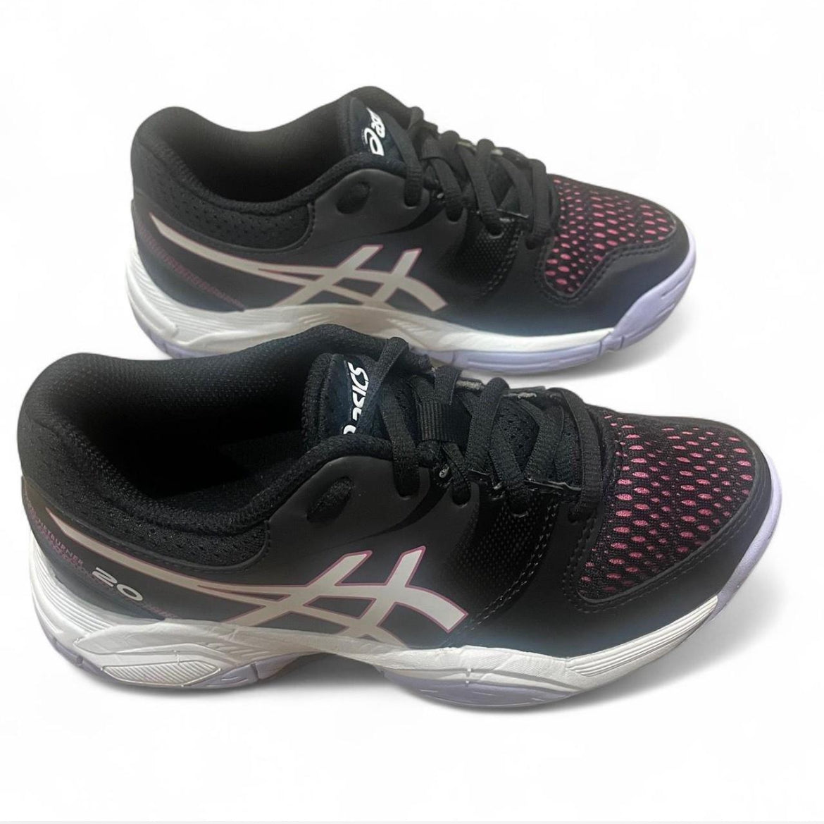 1074A021-001 Asics Gel-Netburner 20 (GS) Kids ‘Black Pink’ (2021)
