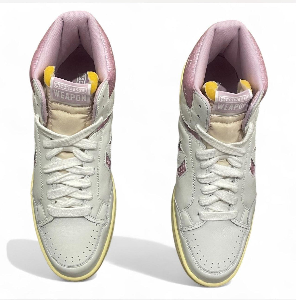 A13355C Converse Weapon Mid ‘Vintage White Winsome Orchid’ (2024)