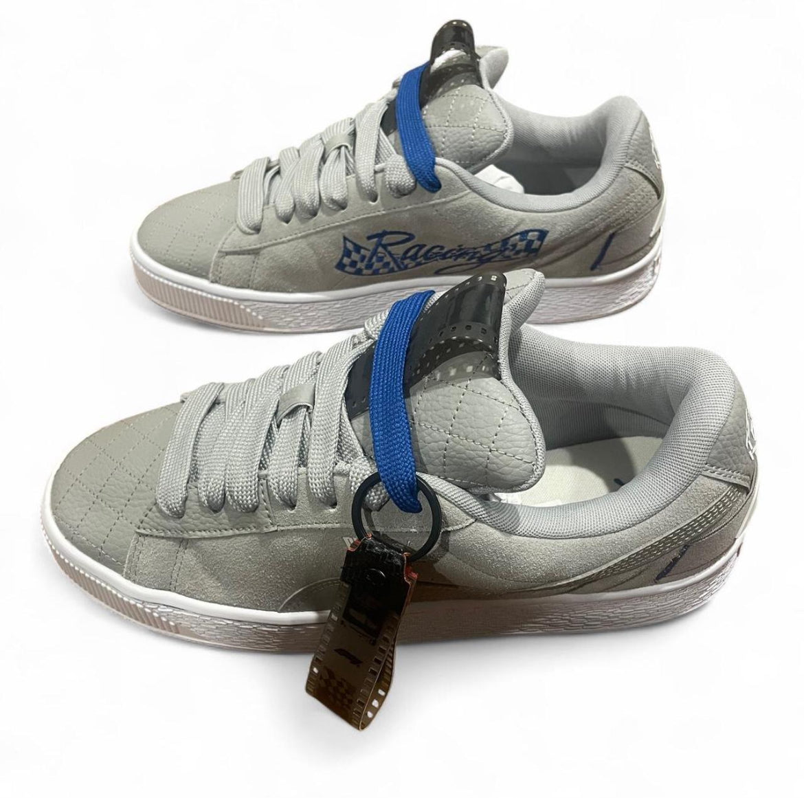 308656-01 Puma Suede XL F1 ‘Formula 1 75 Years Hero Pack Matte Silver’ (2025)