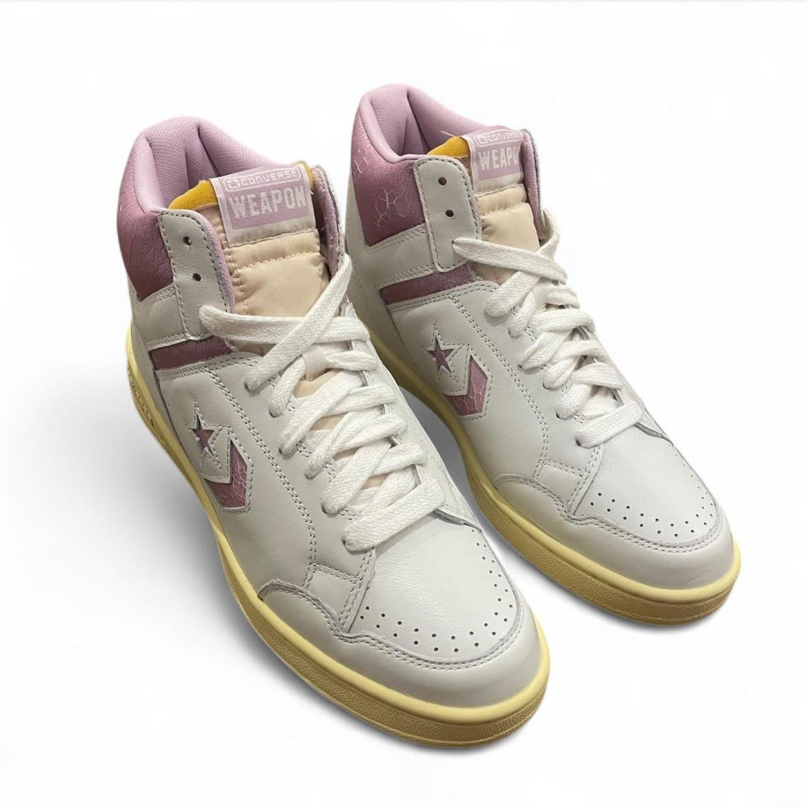 A13355C Converse Weapon Mid ‘Vintage White Winsome Orchid’ (2024)