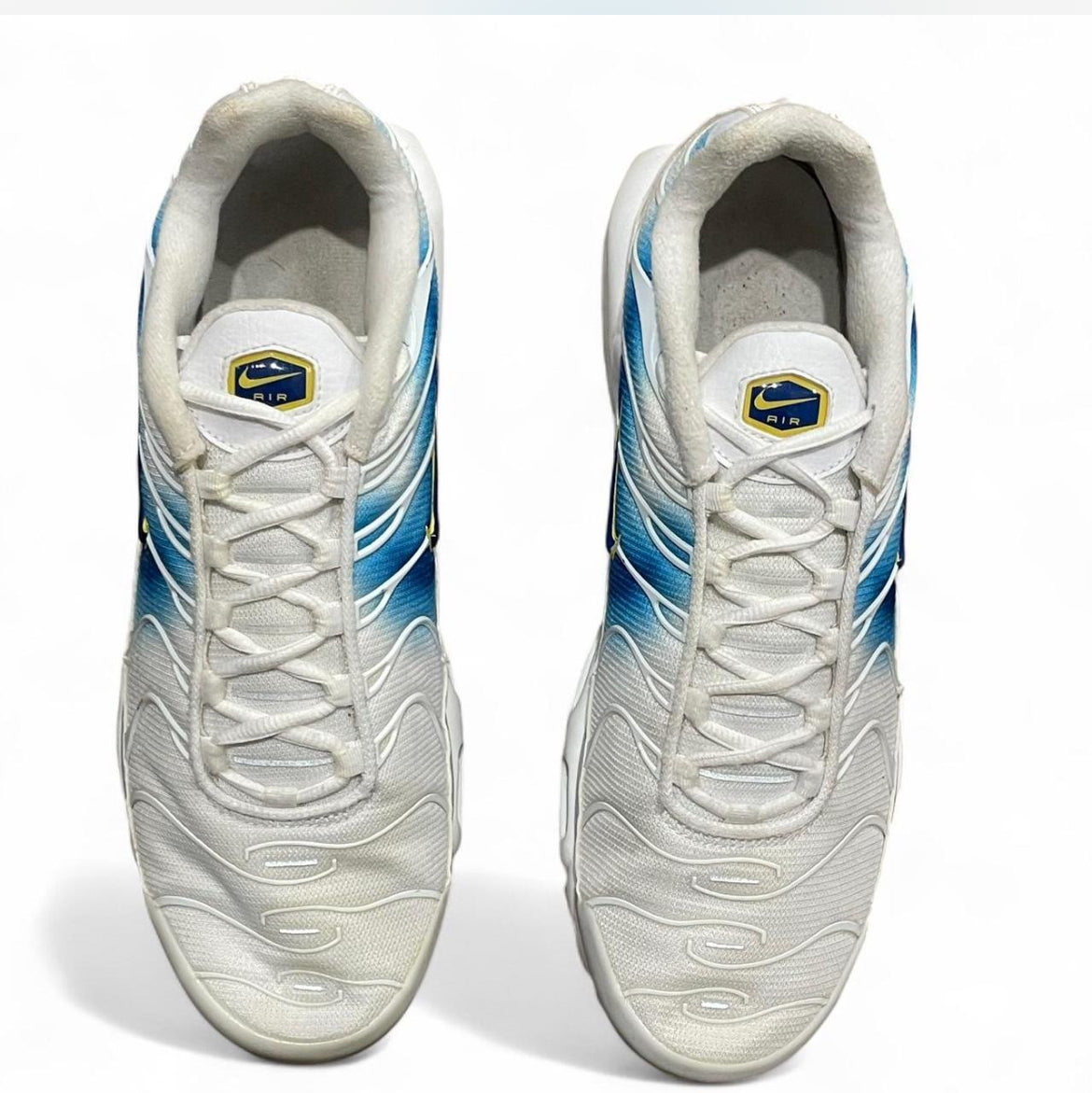 DX8962-100 Nike Air Max Plus TN ‘Spray Paint Swoosh White Blue’ (2022)