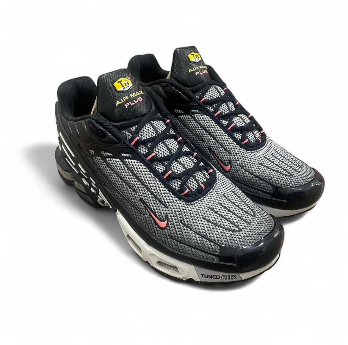 HF3838-001 Nike Air Max Plus Tn3 ‘Black White Chamois’ (2024)
