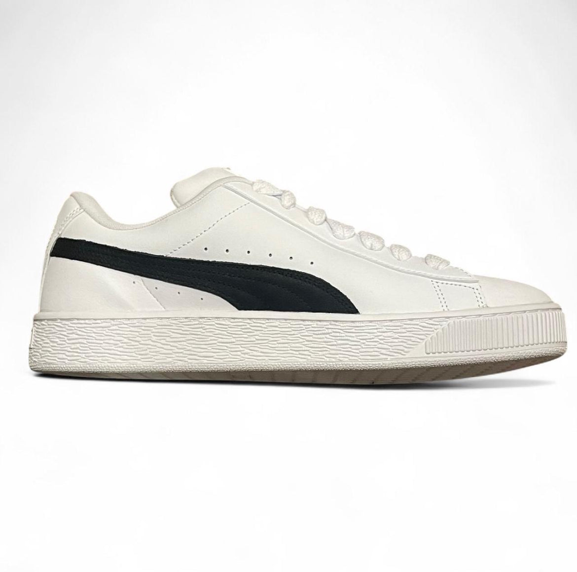 397255-02 Puma Suede XL Lth ‘White Black’ (2024)