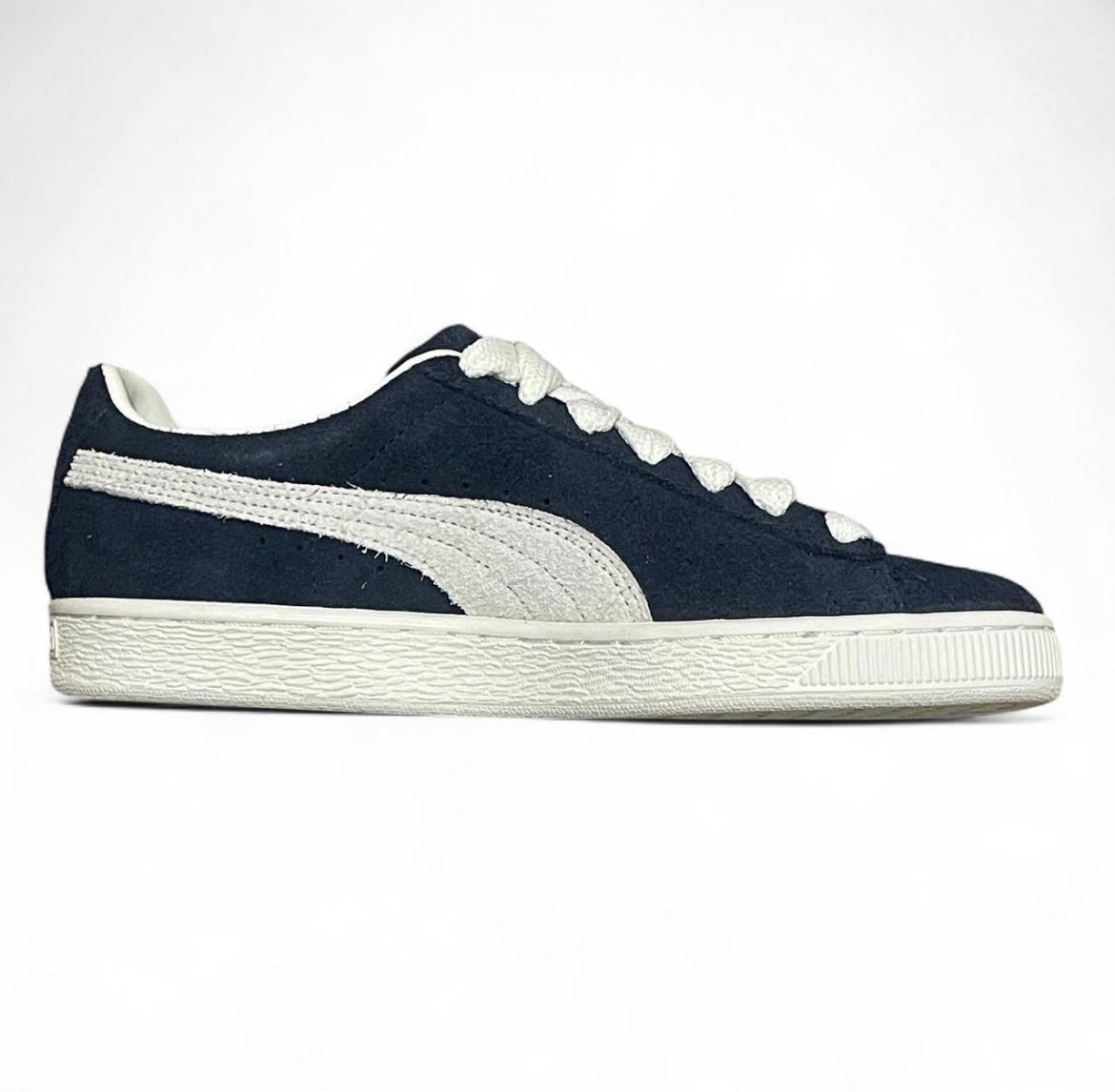 393167-01 Puma Suede Fat Lace ‘Navy’ (2023)