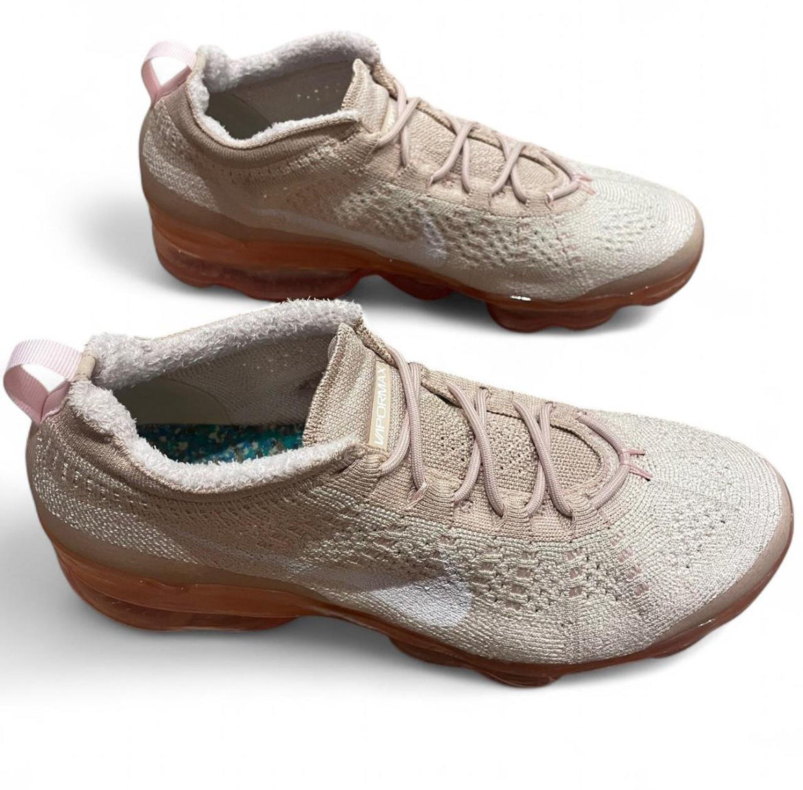 DV6840-101 Nike Air Vapormax 2023 Flyknit (Womens) ‘Oatmeal Pearl Pink’ (2023)