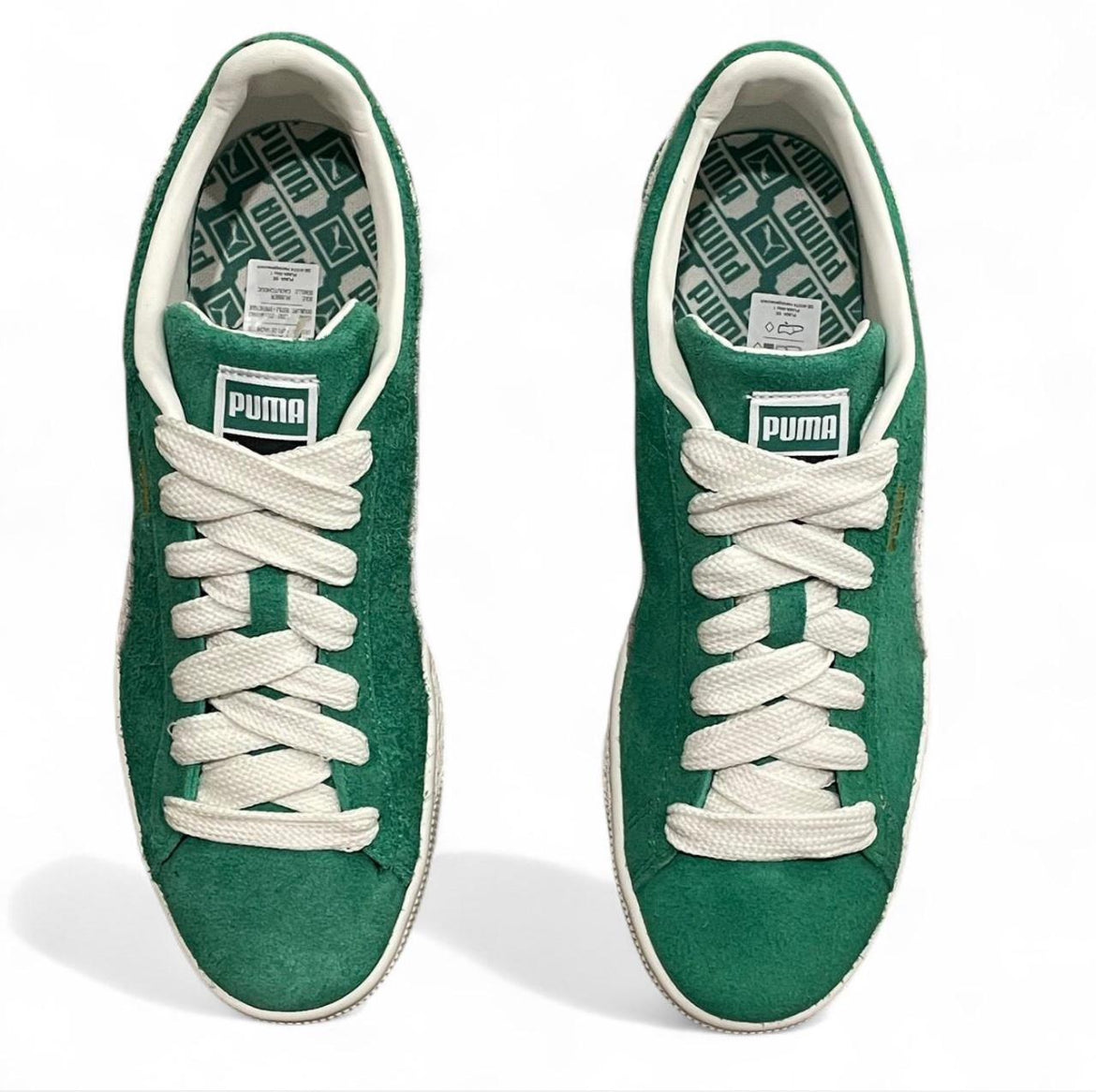 393167-02 Puma Suede Fat Lace ‘Archive Green’ (2023)