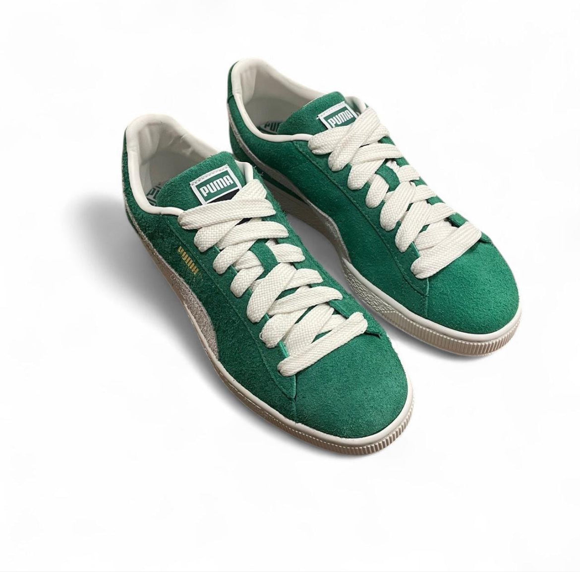 393167-02 Puma Suede Fat Lace ‘Archive Green’ (2023)