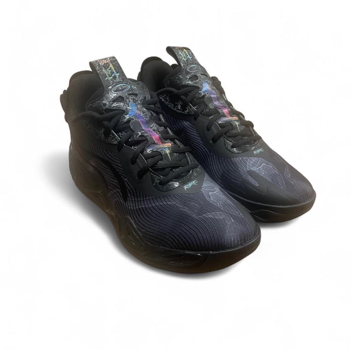 312174-01 Puma LaMelo Ball MB.04 Lo Team ‘Black Dark Amethyst’ (2025)