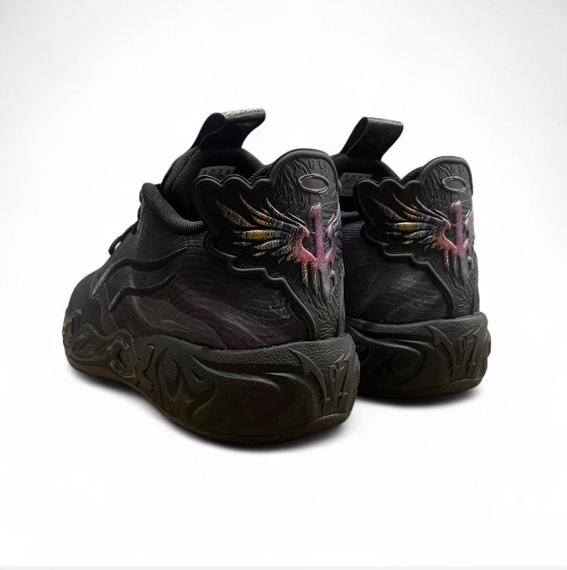 312174-01 Puma LaMelo Ball MB.04 Lo Team ‘Black Dark Amethyst’ (2025)