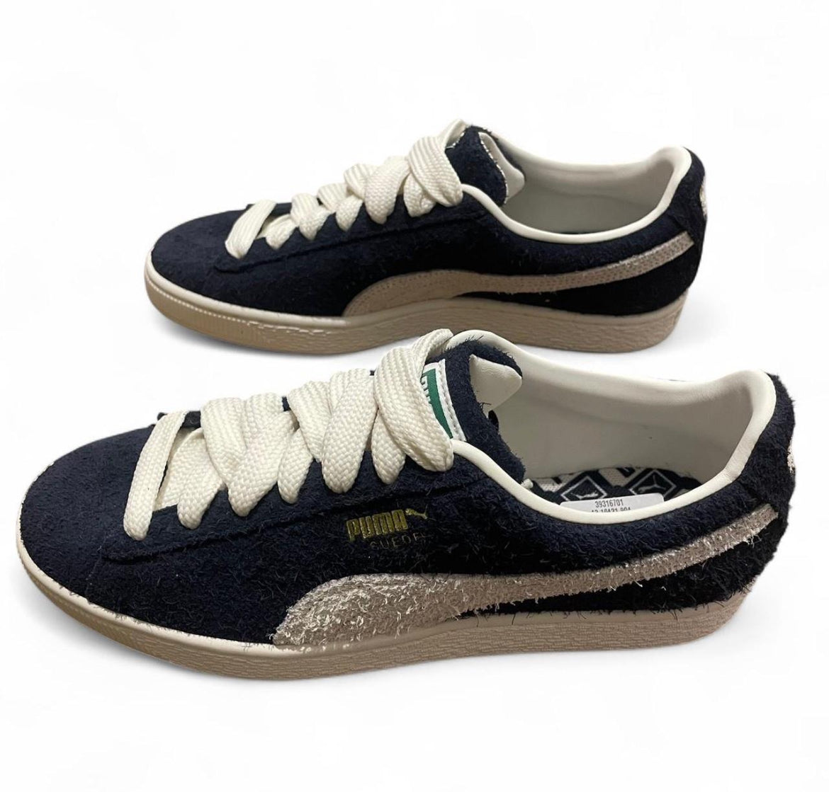 393167-01 Puma Suede Fat Lace ‘Navy’ (2023)