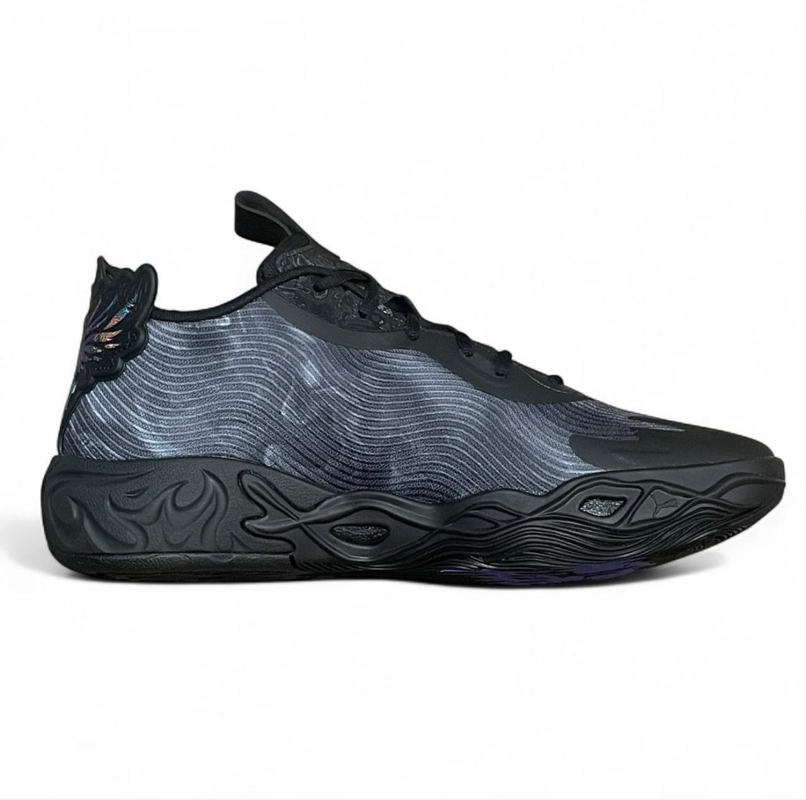 312174-01 Puma LaMelo Ball MB.04 Lo Team ‘Black Dark Amethyst’ (2025)