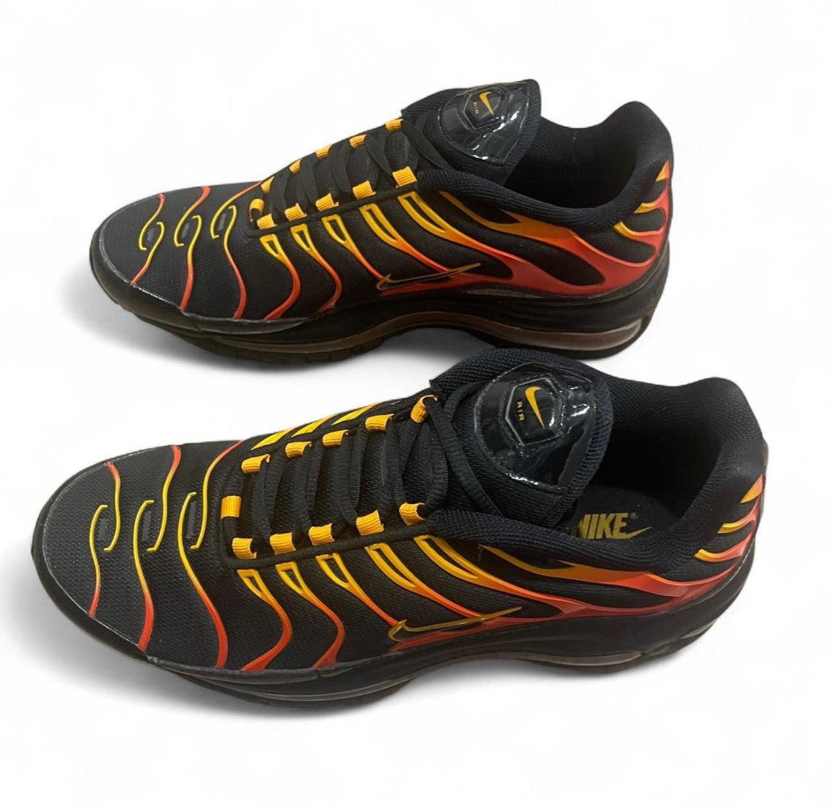 AH8144-002 Nike Air Max 97 Plus TN ‘Black Shock Orange’ (2018)