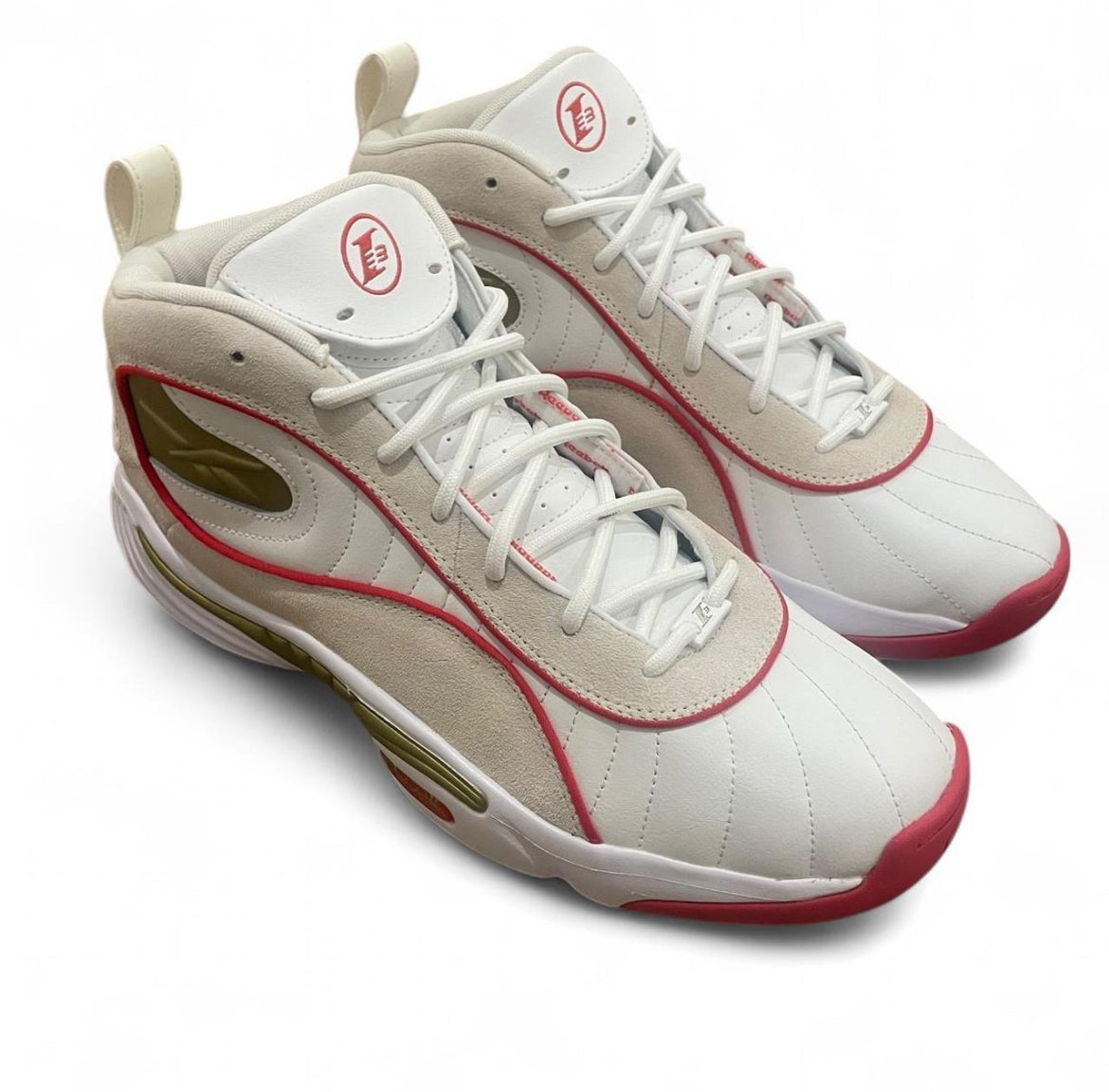 100200996 Reebok Answer III ‘Vintage Chalk Vector Red’ (2024)