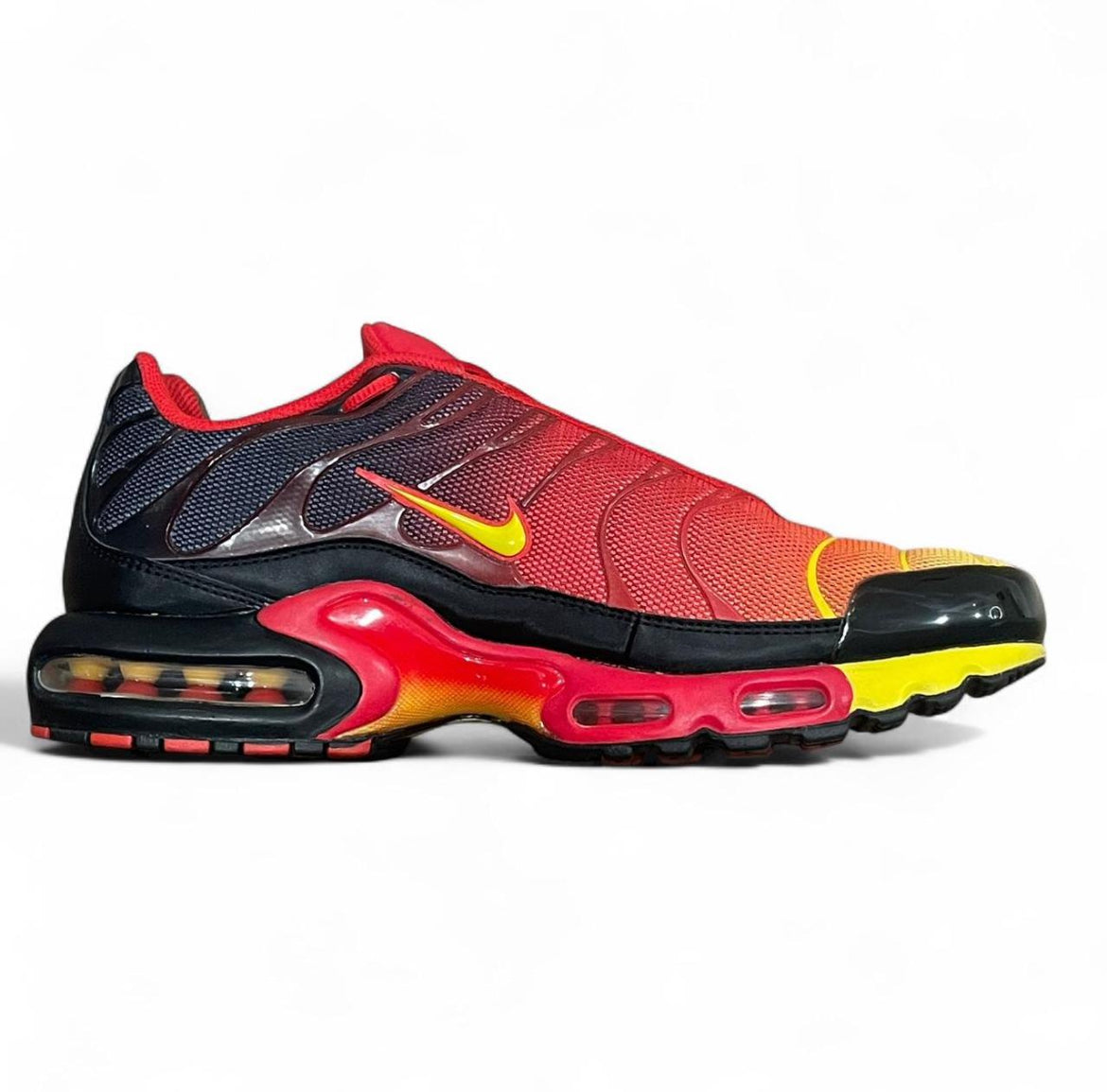 647315-670 Nike Air Max Plus TN TXT ‘Atomic Bomb’ ‘Laser Crimson Yellow’ (2014)