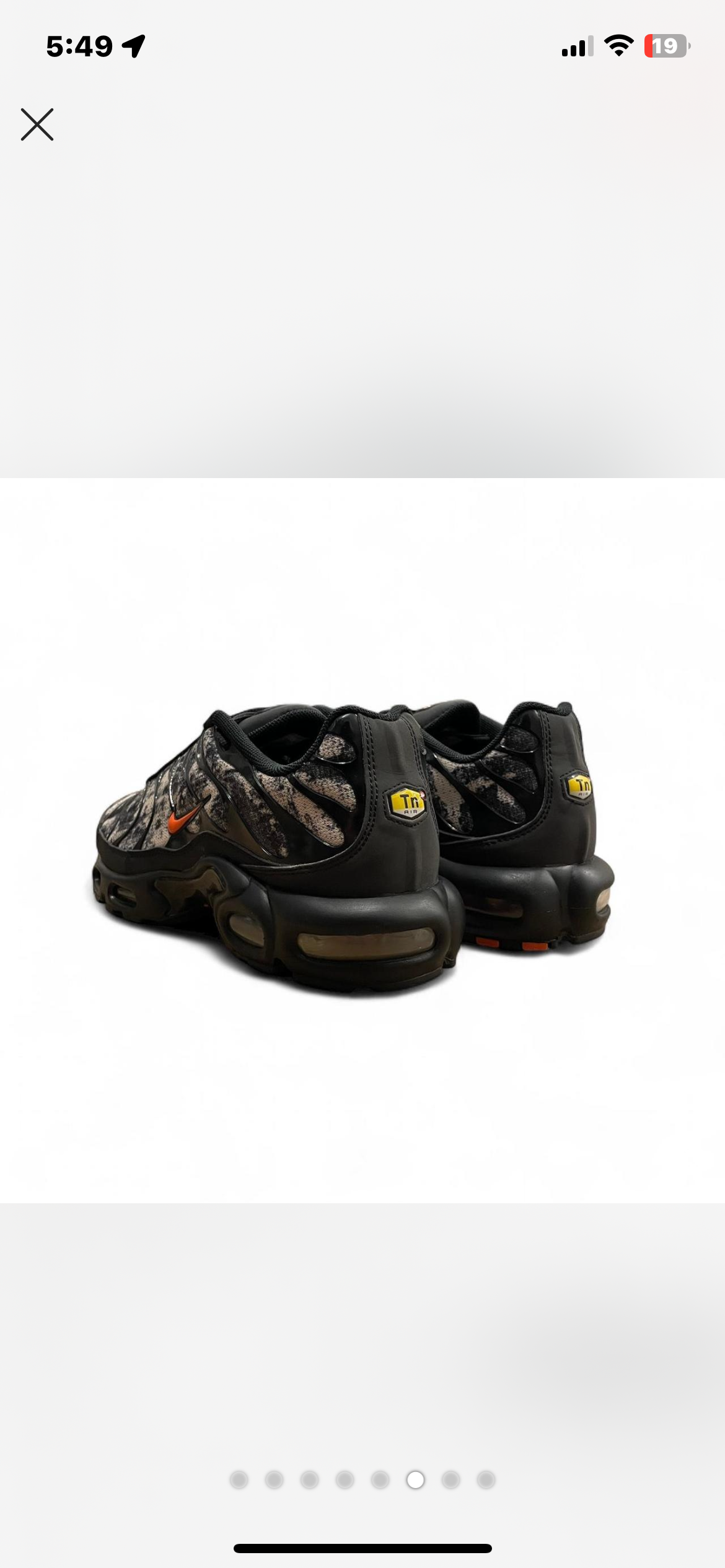 FV6913-001 Nike Air Max Plus TN ‘Camo Black Safety Orange’ (2023)