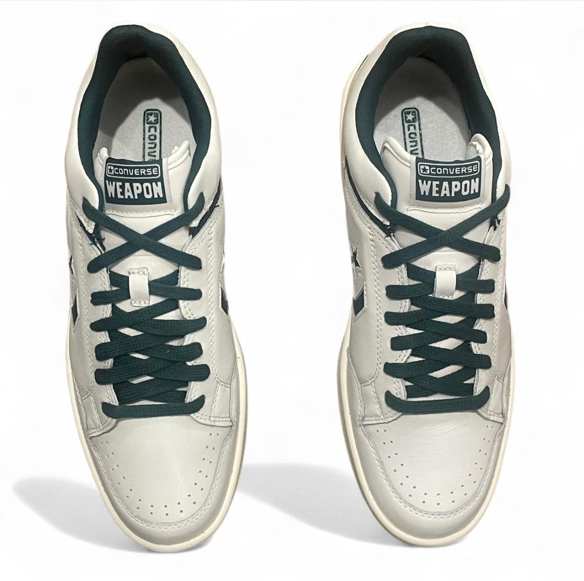 A11212C Converse Weapon Ox Low Top ‘Green Envy Vintage White’ (2024)