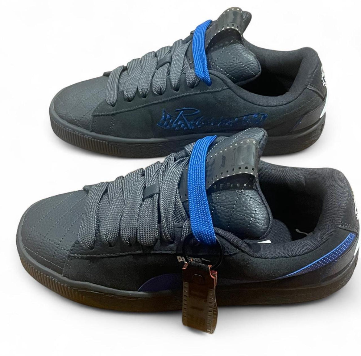 308656-02 Puma Suede XL F1 ‘Formula 1 75 Years Hero Pack Black Vivid Blue’ (2025)