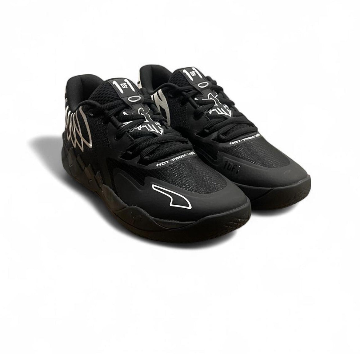 376941-12 Puma LaMelo Ball MB.01 Lo ‘Black White’ (2022)