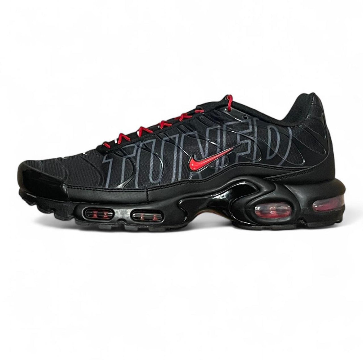 IH4459-001 Nike Air Max Plus TN ‘Tuned Air Black Red’ (2025)