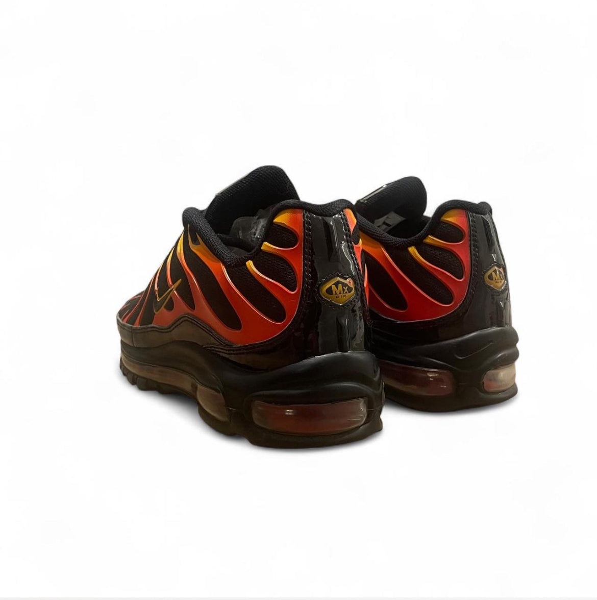 AH8144-002 Nike Air Max 97 Plus TN ‘Black Shock Orange’ (2018)