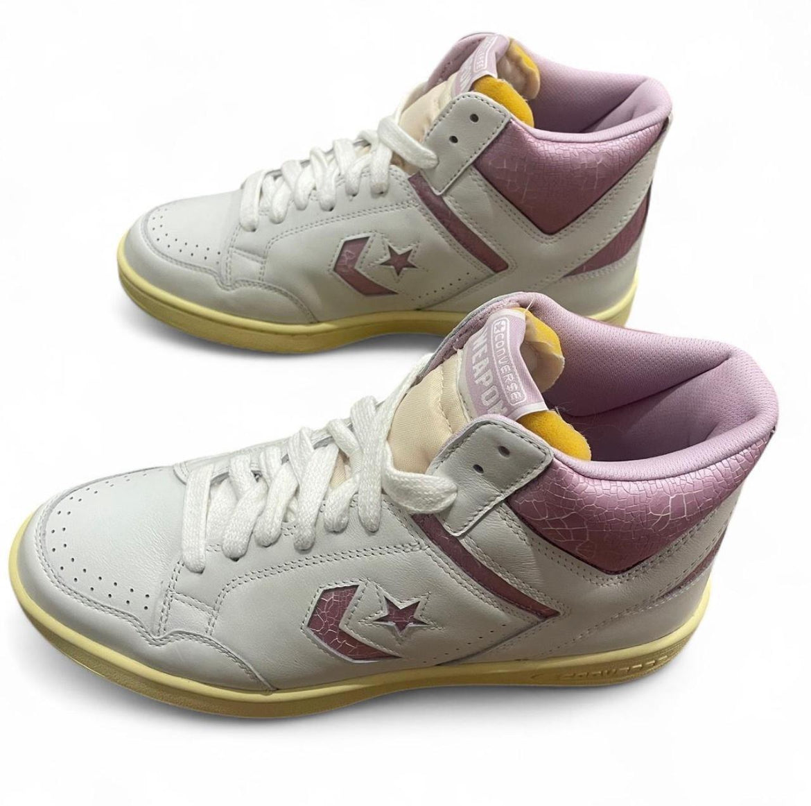 A13355C Converse Weapon Mid ‘Vintage White Winsome Orchid’ (2024)