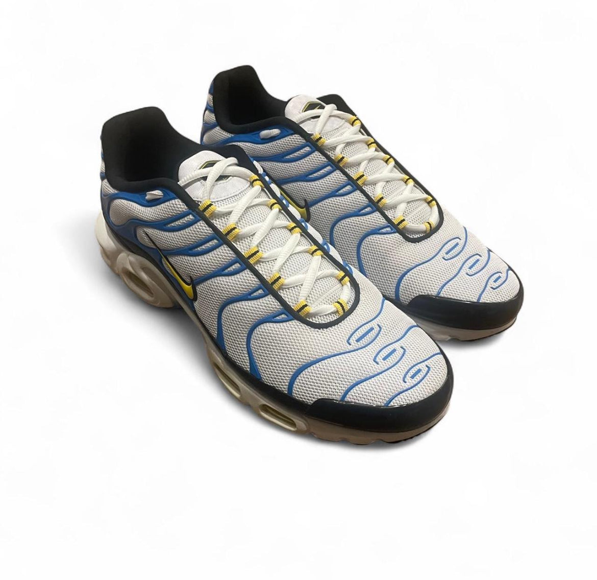 604133-133 Nike Air Max Plus TN ‘Paradise White Yellow Blue’ (2015)