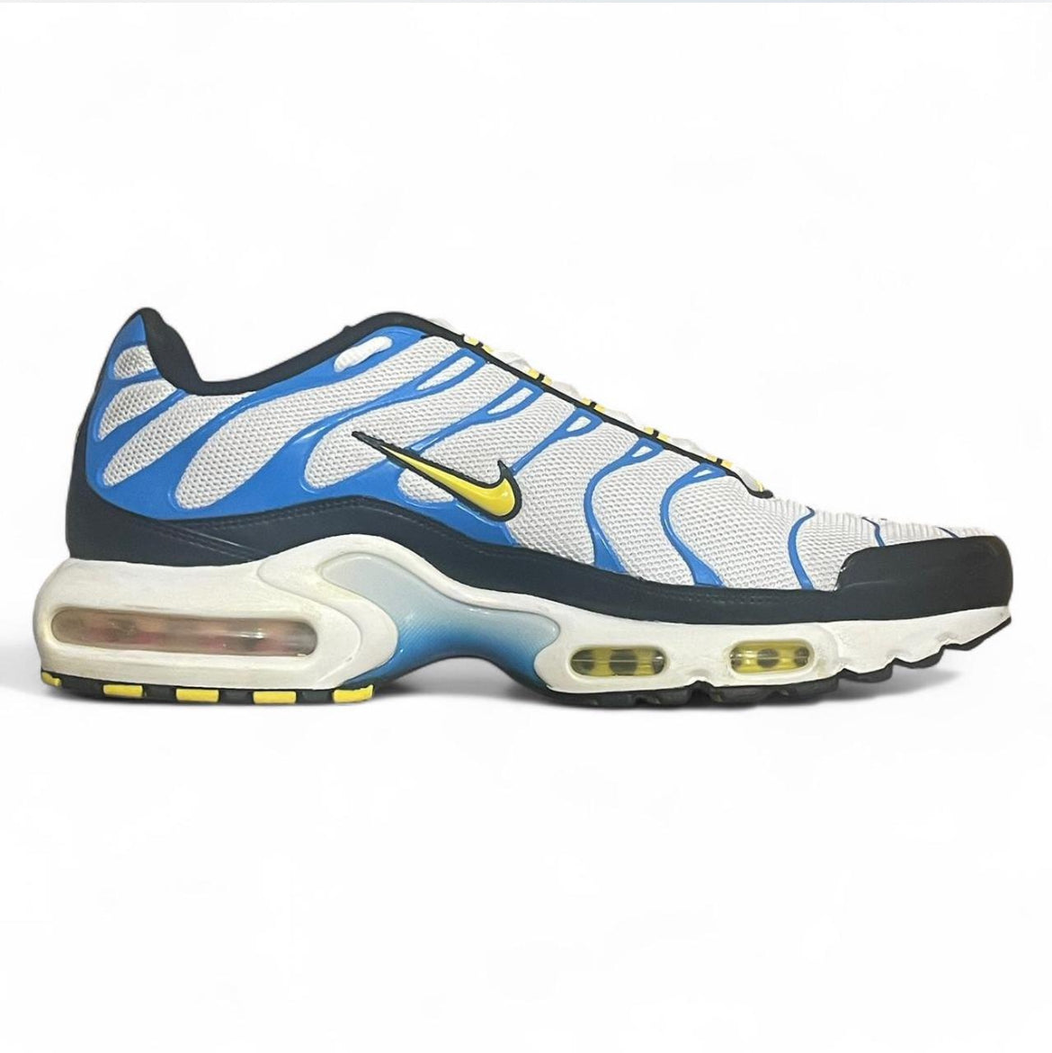 604133-133 Nike Air Max Plus TN ‘Paradise White Yellow Blue’ (2015)