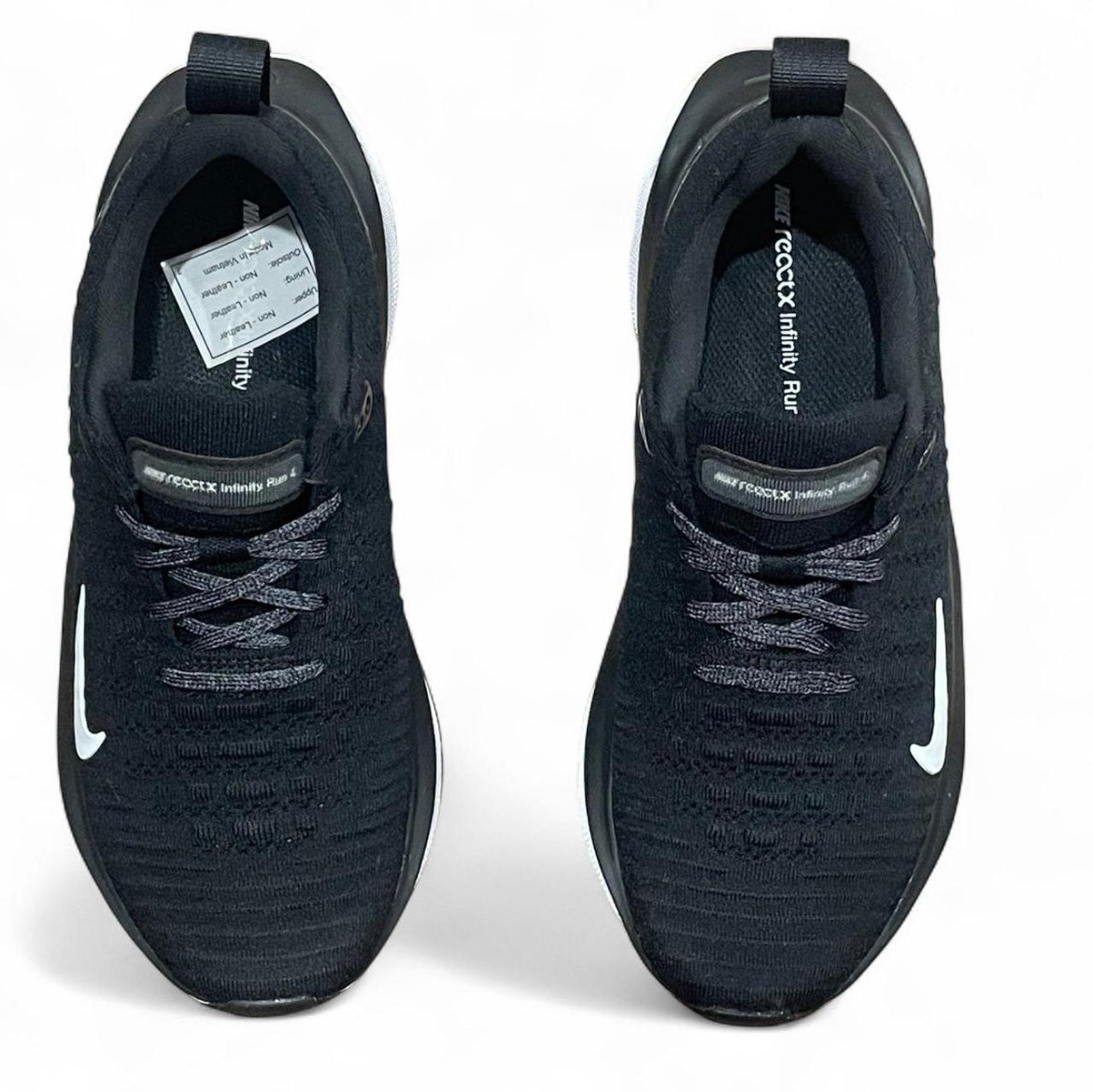 DR2670-001 Nike Reactx Infinity Run 4 (Womens) ‘Black White’ (2023)
