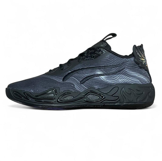 312174-01 Puma LaMelo Ball MB.04 Lo Team ‘Black Dark Amethyst’ (2025)