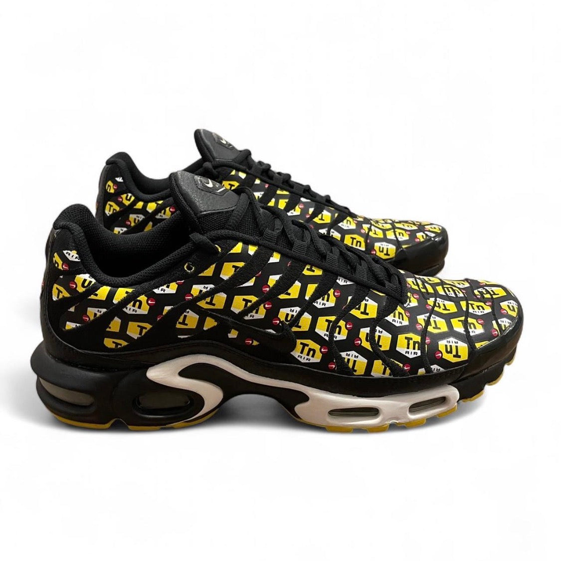 903827-002 Nike Air Max Plus TN ‘All-Over Print Black’ (2018)