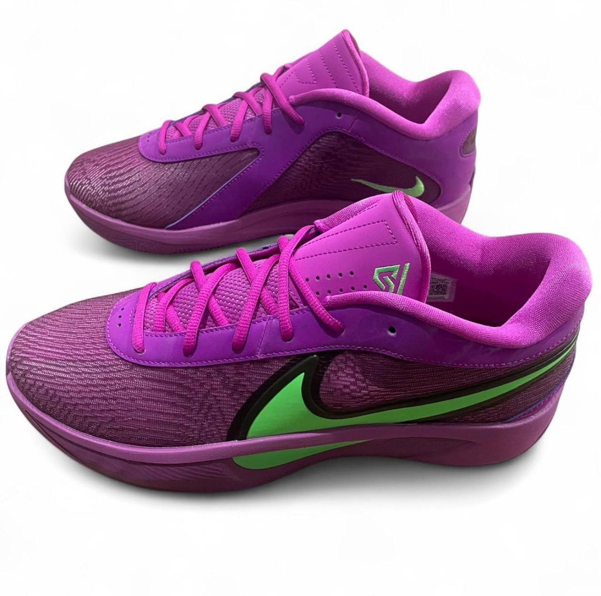 FJ7792-500 Nike Giannis Zoom Freak 6 ‘Bold Berry Electric Green’ (2025)