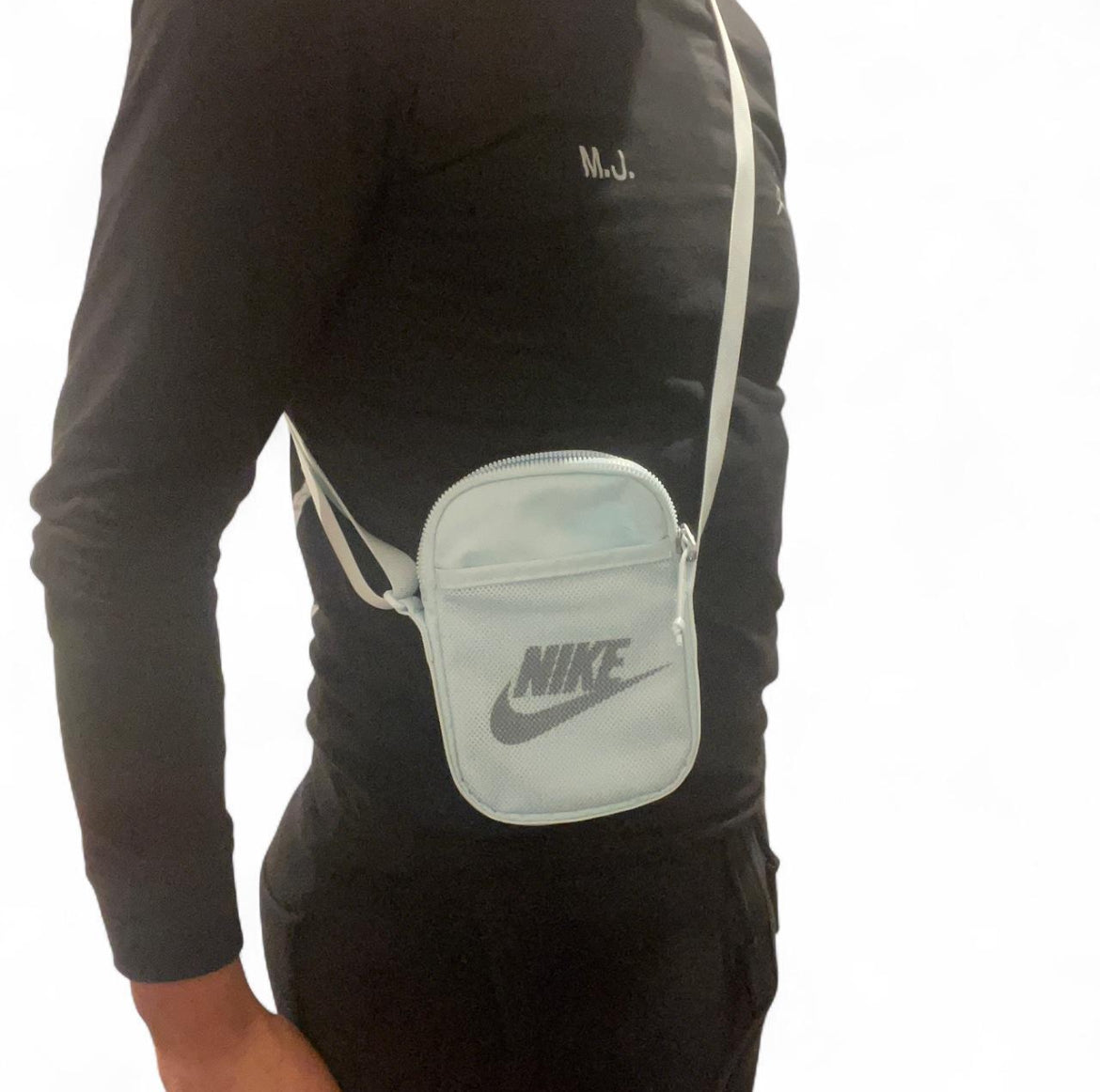 BA5871-474 Nike Heritage Crossbody Bag ‘Glacier Blue’ (2024)