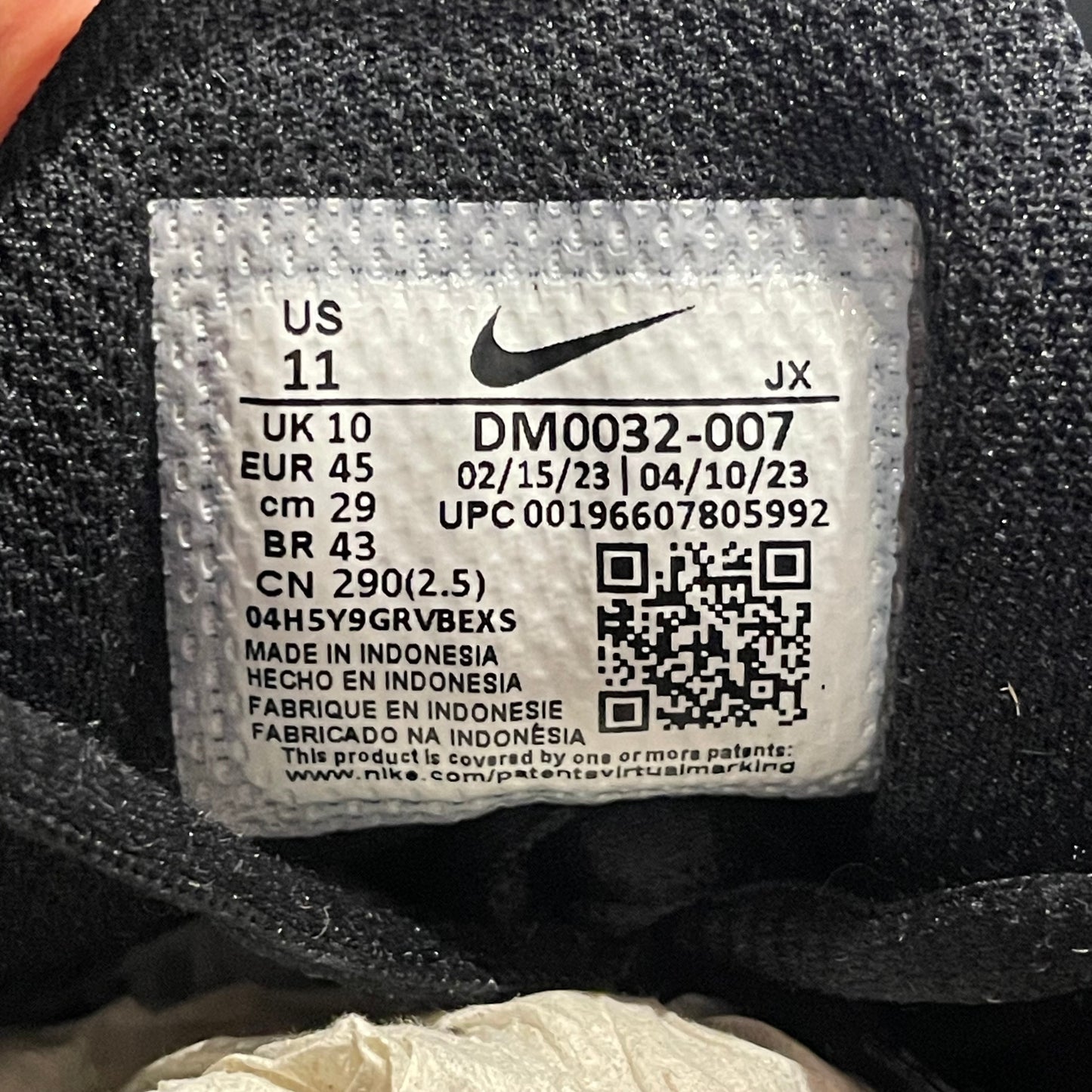 DM0032-007 Nike Air Max Plus TN
‘Black Sundial’ (2023)