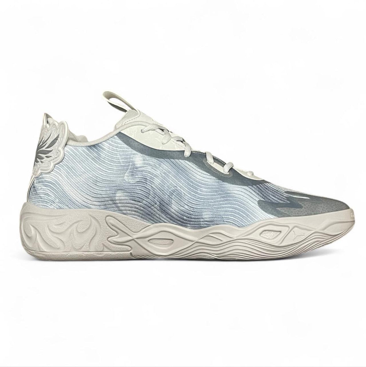 312174-03 Puma LaMelo Ball MB.04 Lo Team ‘Feather Grey’ (2025)