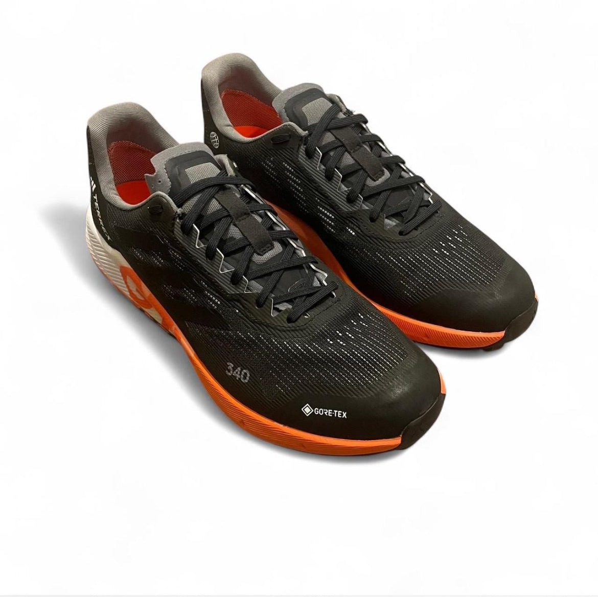 Adidas Terrex Agravic Flow 2.0 GORE-TEX 
‘Black Impact Orange’ (2023) HR1110