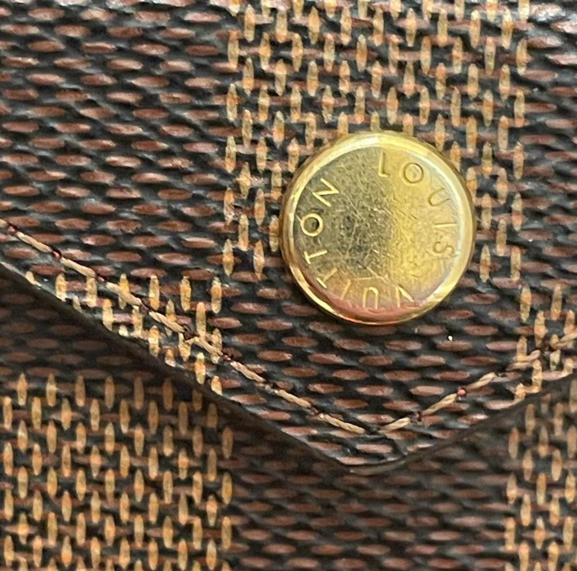 N41659 Louis Vuitton Victorine Trifold Wallet ‘Damier Ebene Canvas’