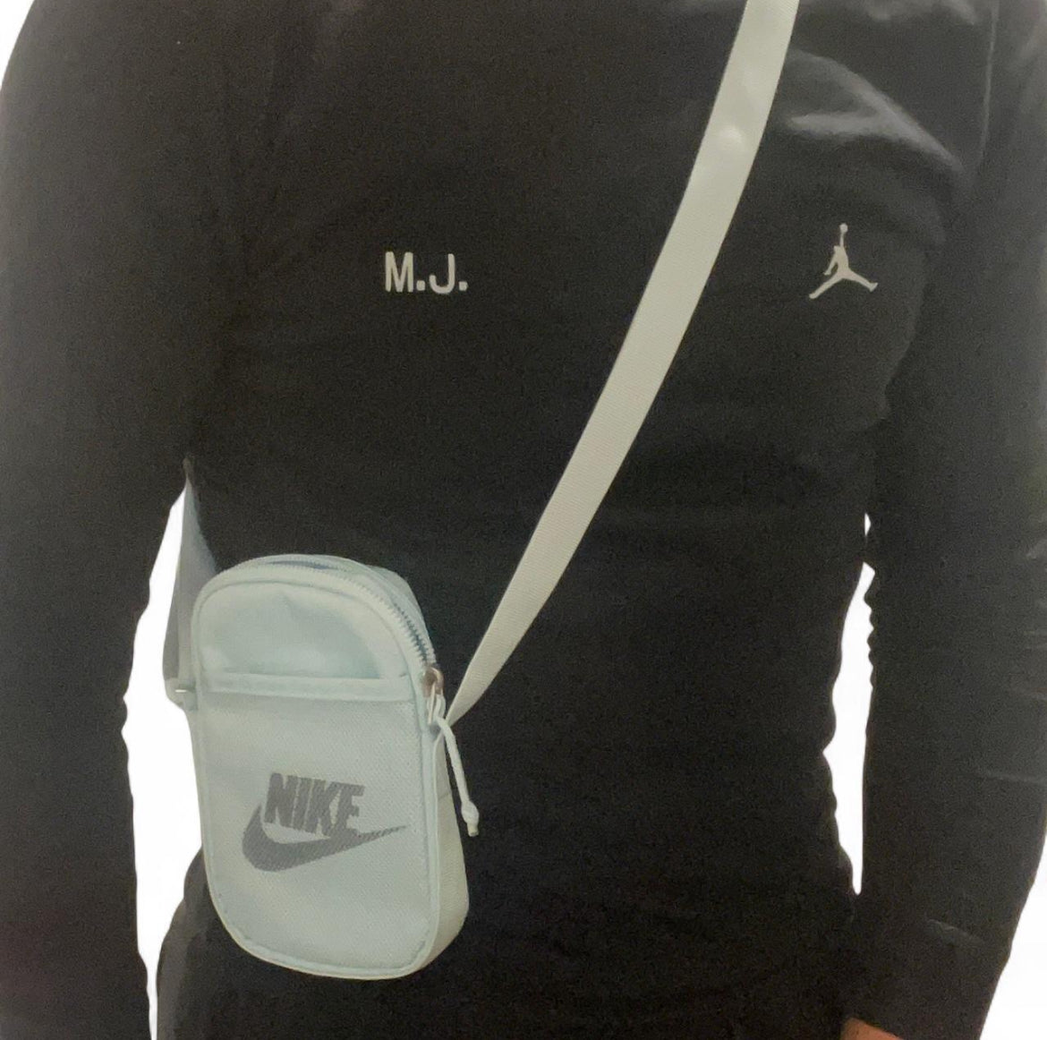 BA5871-474 Nike Heritage Crossbody Bag ‘Glacier Blue’ (2024)