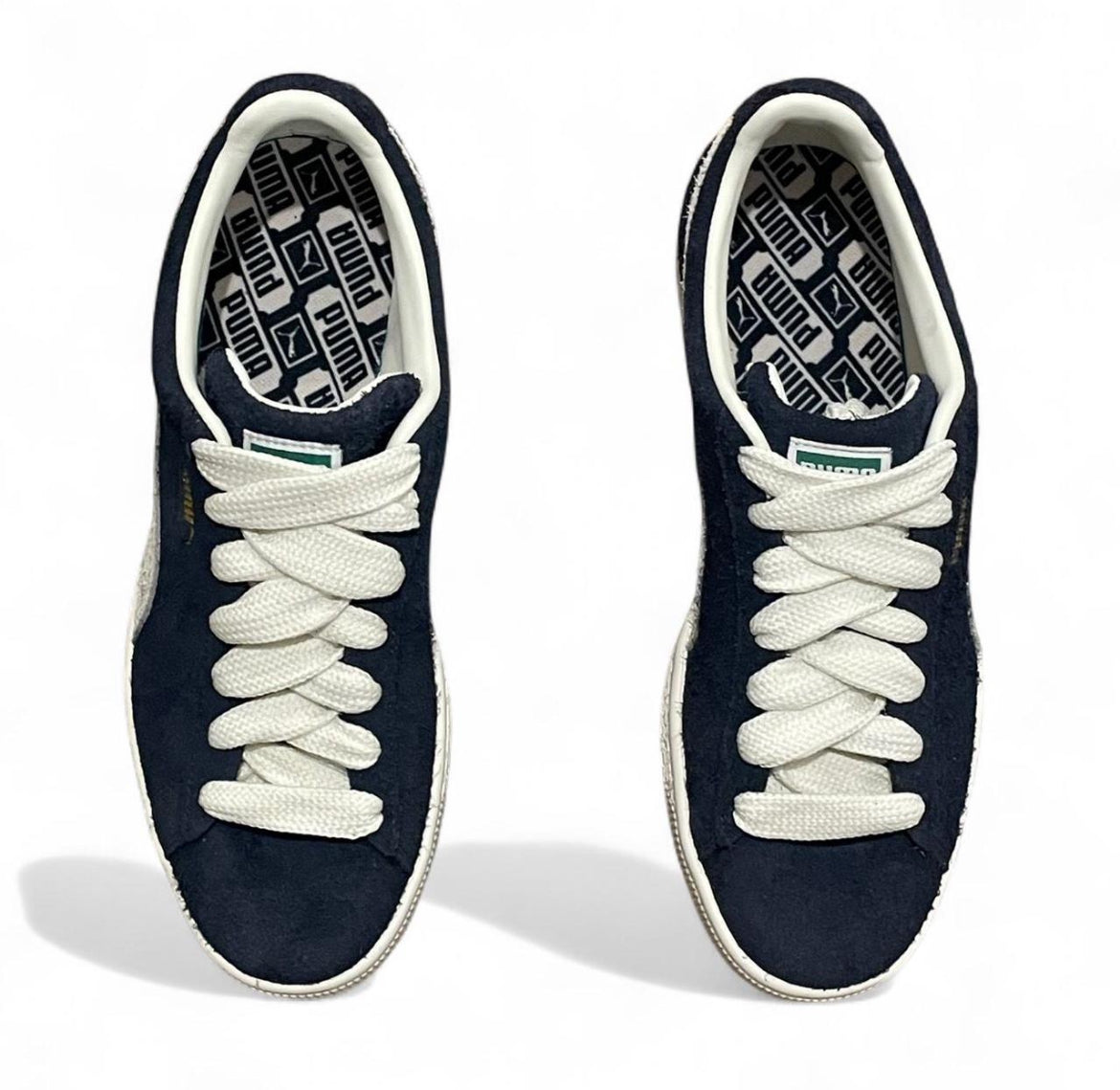393167-01 Puma Suede Fat Lace ‘Navy’ (2023)