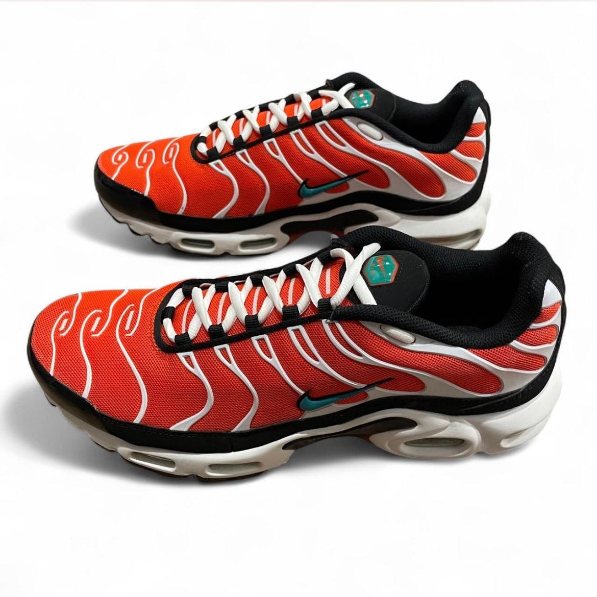 852630-801 Nike Air Max Plus TN ‘Team Orange Neptune Green’ (2018)