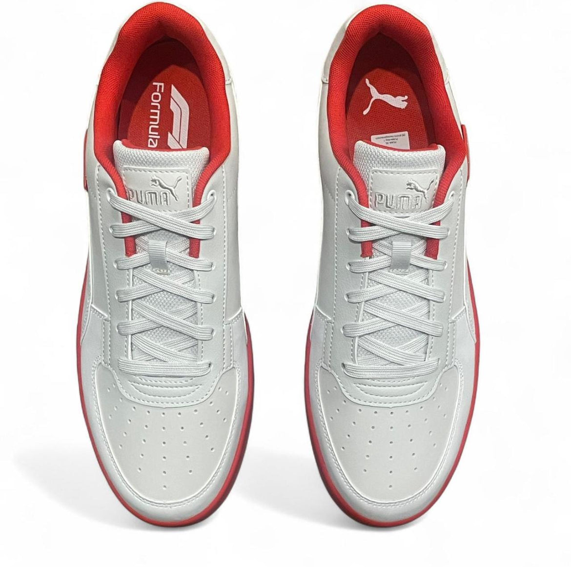 308658-02 Puma F1 Caven 2.0 ‘Feather Grey Red’ (2024)