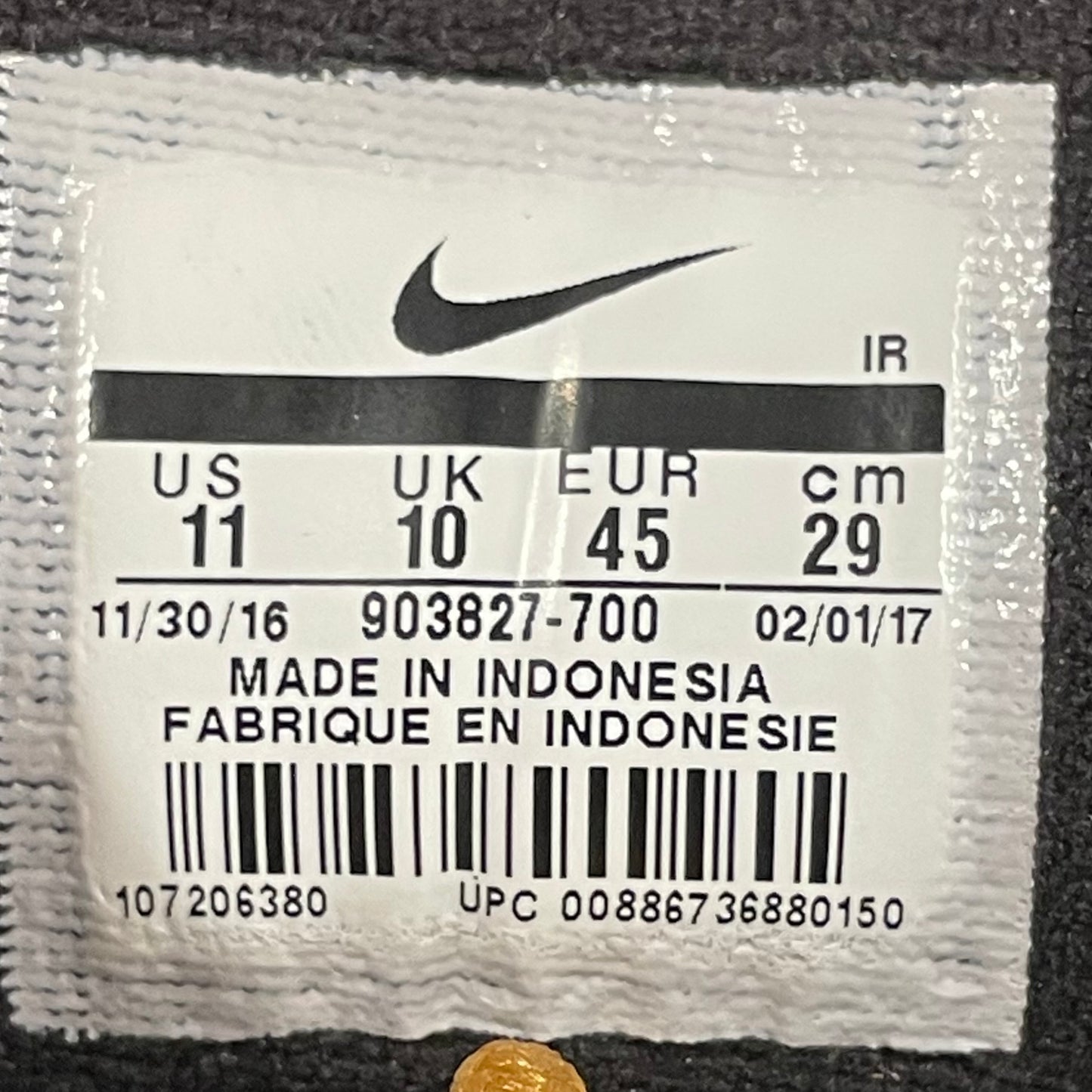 903827-700 Nike Air Max Plus TN ‘Metallic Gold’ (2017)