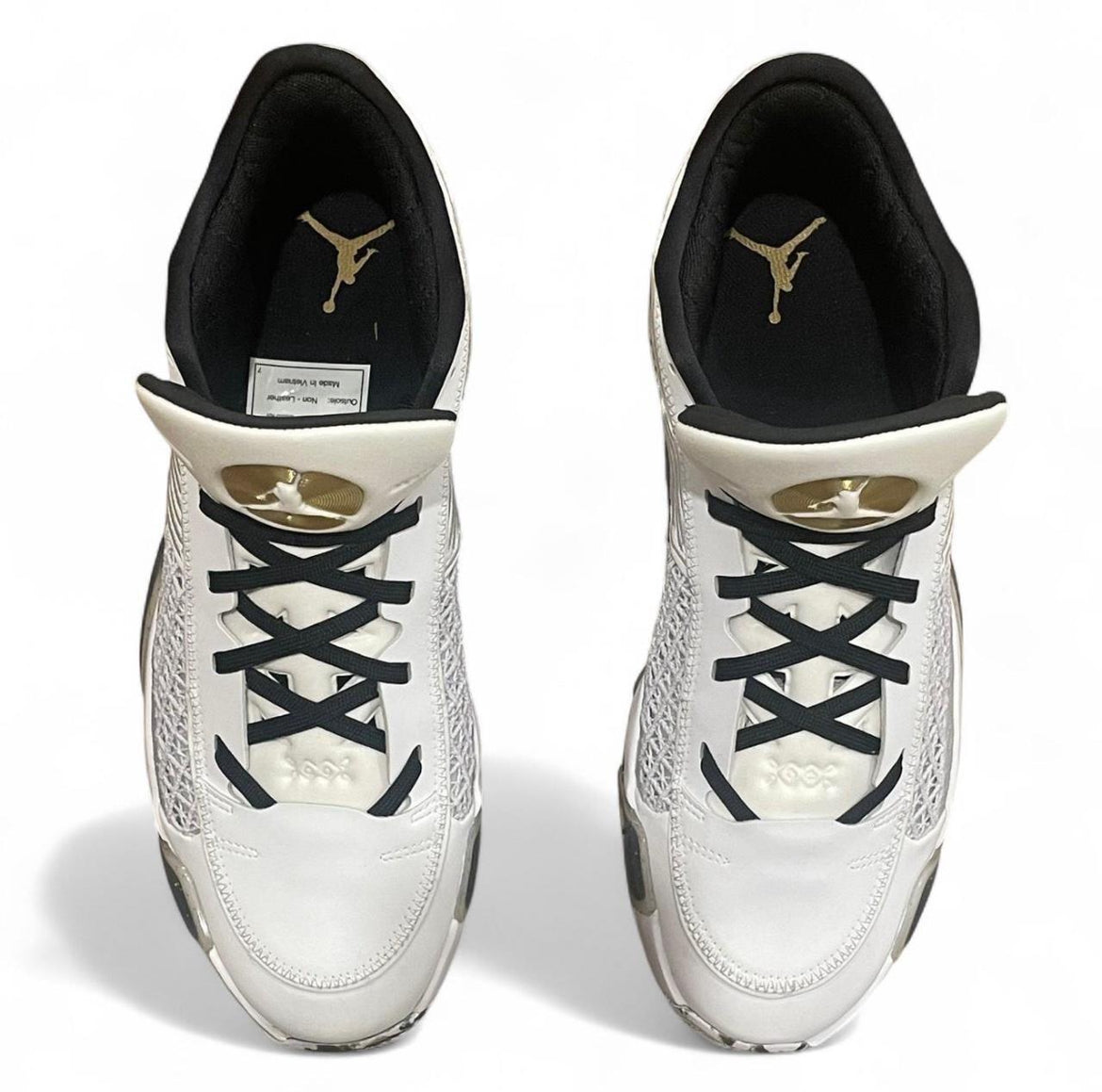 FD2326-107 Jordan 38 Low ‘White Metallic Gold Black’ (2024)