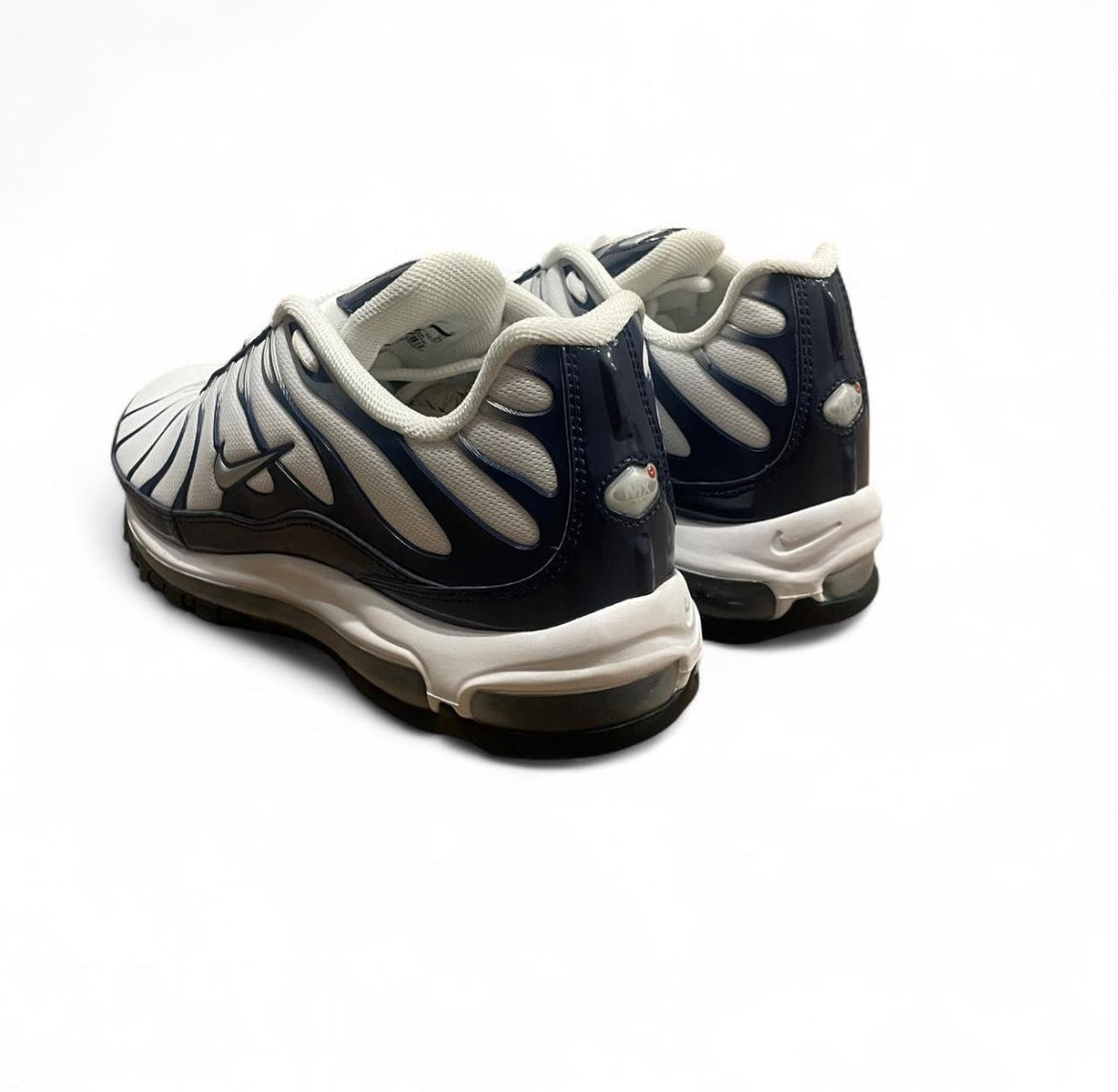 AH8144-100 Nike Air Max 97 Plus TN ‘White Navy’ (2018)