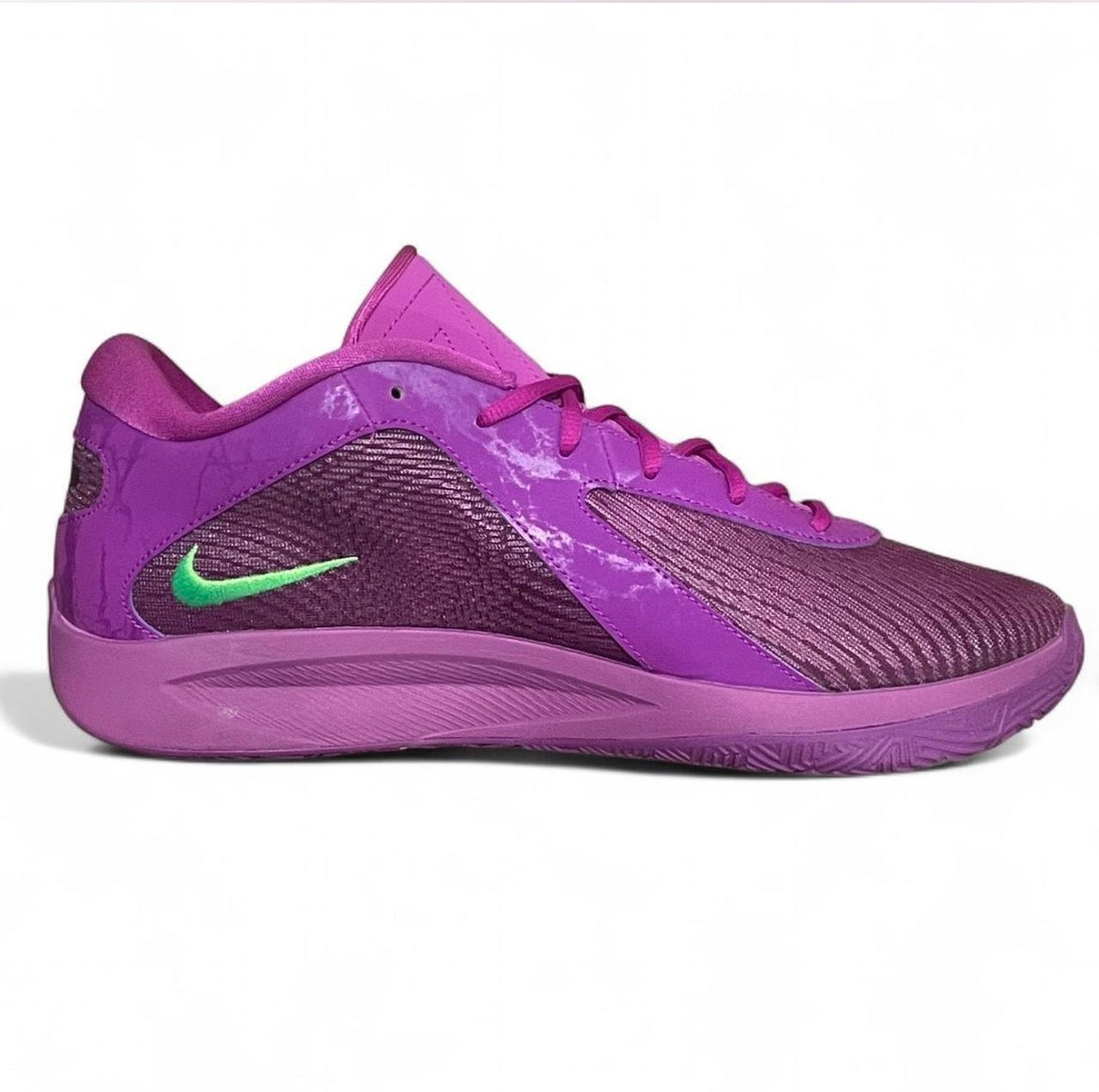FJ7792-500 Nike Giannis Zoom Freak 6 ‘Bold Berry Electric Green’ (2025)