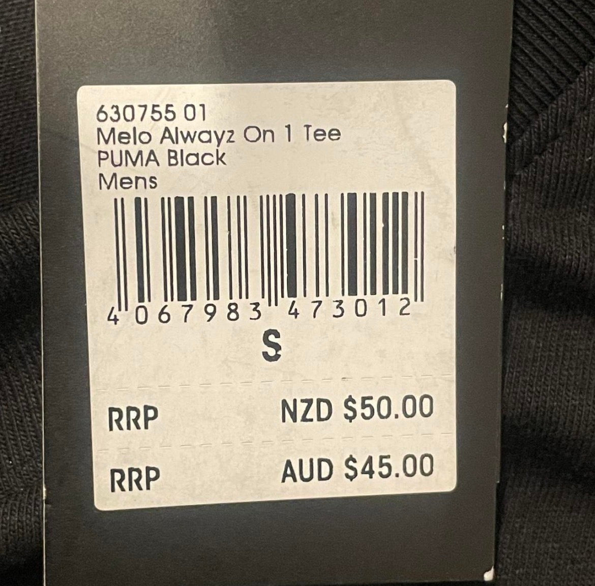 630755-01 Puma LaMelo Ball Melo Alwayz On 1 Tee
‘PUMA Black’ (2024)