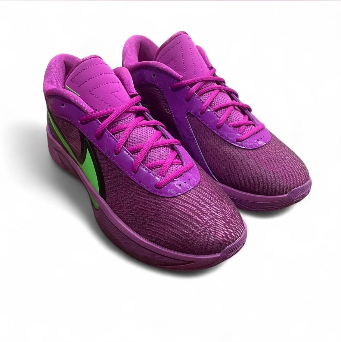 FJ7792-500 Nike Giannis Zoom Freak 6 ‘Bold Berry Electric Green’ (2025)