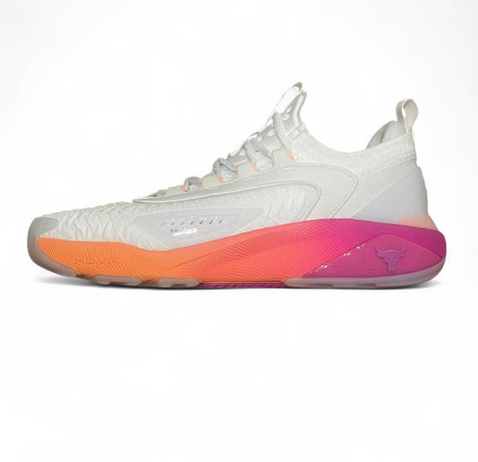 3027600-101 Under Armour Project Rock 7 ‘White Vivid Magenta’ (2024)