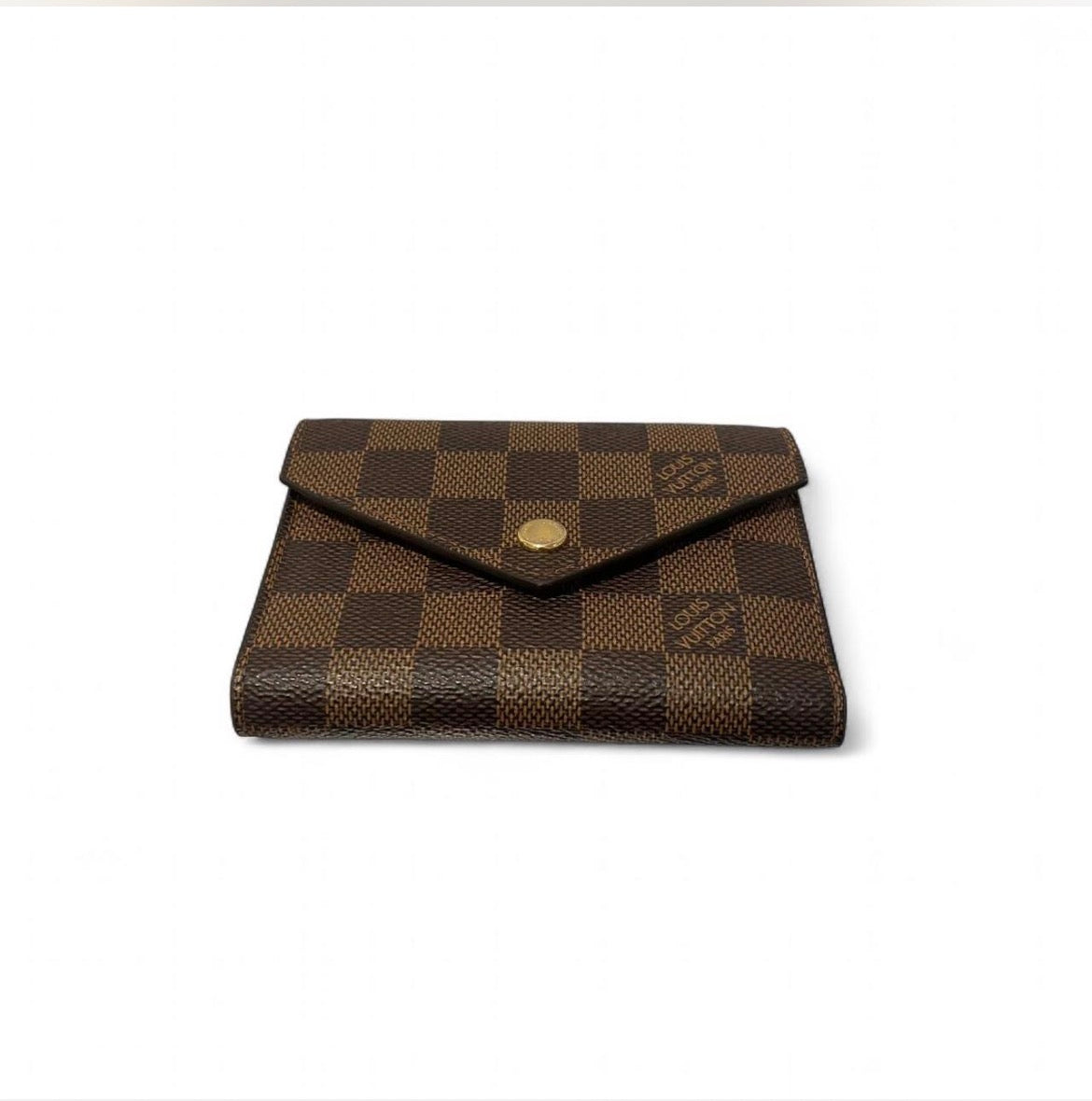 N41659 Louis Vuitton Victorine Trifold Wallet ‘Damier Ebene Canvas’