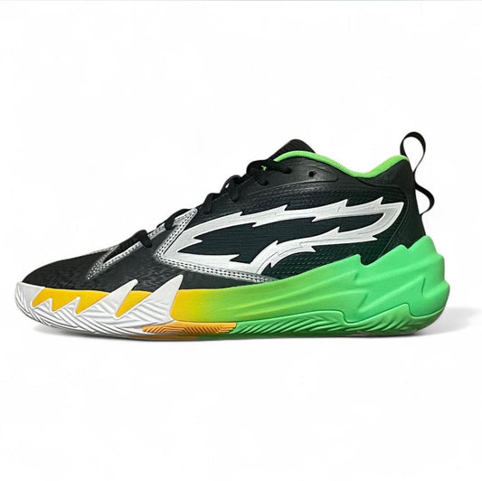 309841-01 Puma Scoot Zeros 2 PUMA Black-Fluro Green
